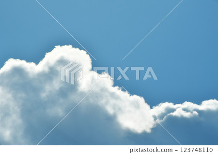 blue sky and white clouds blue sky and white clouds 123748110