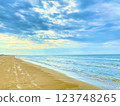 beautiful coastal scenery 123748265