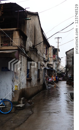 A charming backstreet in Wuxi, China A charming backstreet in Wuxi, China 123748529