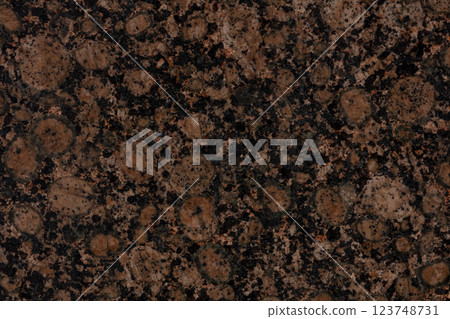 Baltic Brown Granite background, texture in unique tone for interior project. 123748731