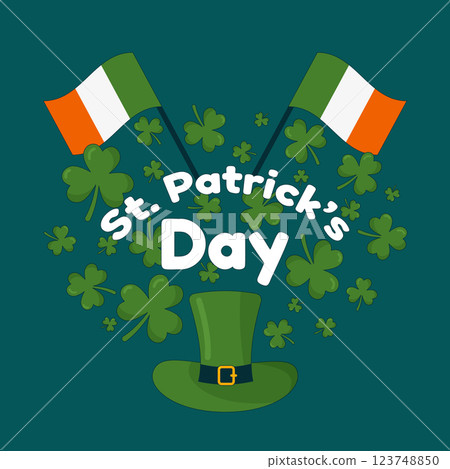 clip art for Saint Patrick's Day celebration 123748850