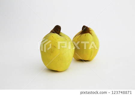 Karin fruit photographed against a white background 123748871