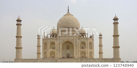 The most beautiful Taj Mahal in the world 123748940