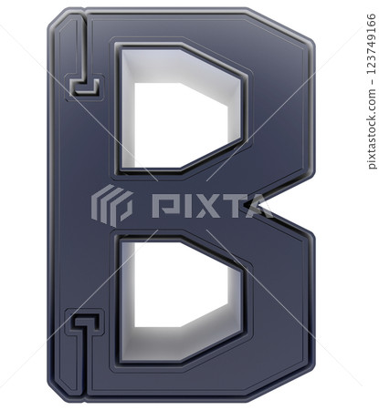 3D rendered illustration. Decorative shady font. Art lettering. 123749166