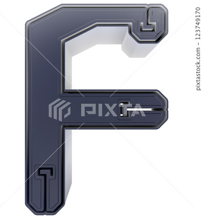 3D rendered illustration. Decorative shady font. Art lettering. 3D rendered illustration. Decorative shady font. Art lettering. 123749170