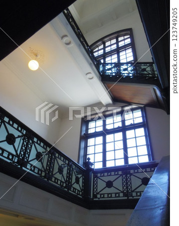 復古樓梯風景 123749205