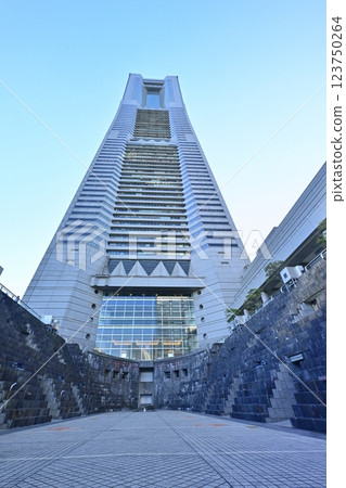 Yokohama Landmark Tower and the remains of No. 2 Dock 123750264