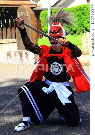 岩手縣民俗表演 鬼劍部 123750577