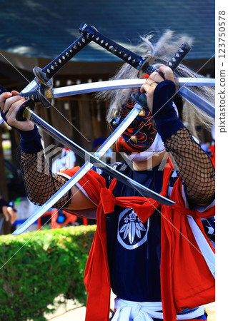 岩手縣民俗表演 鬼劍部 123750578