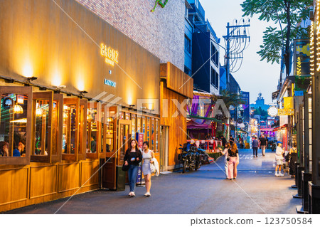 Itaewon Class image, Korea *Some parts are soft focus 123750584