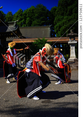 Iwate Prefecture Folk Performing Arts Performance: Onikenmai 123750611