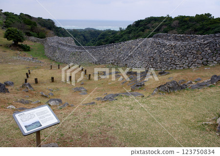 Okinawa Prefecture, Nakijin Castle Ruins, Shikimamonkaku Okinawa Prefecture, Nakijin Castle Ruins, Shikimamonkaku 123750834