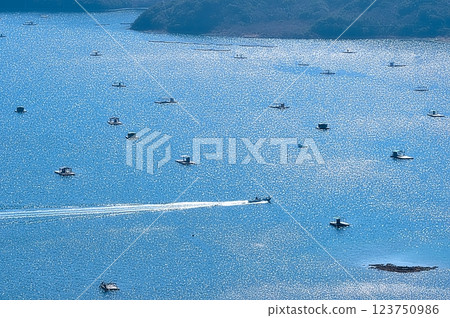 從鳴門天際線俯瞰鳴門海峽 123750986