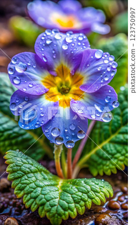 beautiful flowers of the cactus 123750997