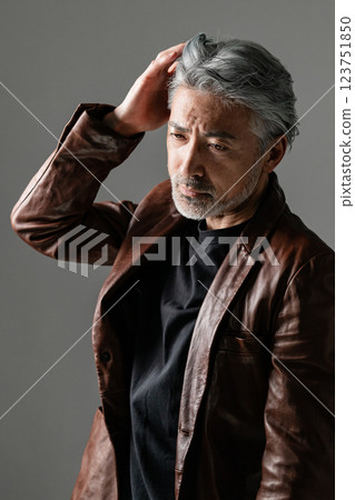 皮夾克，男，帥氣 123751850