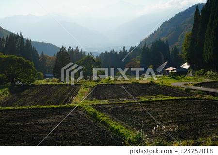 Rice terraces in Aooni village 123752018