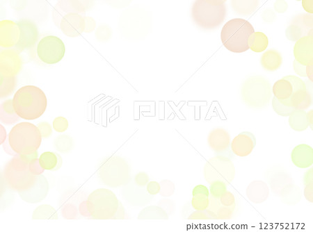 Soap bubbles, bokeh, frame background material, yellow Soap bubbles, bokeh, frame background material, yellow 123752172