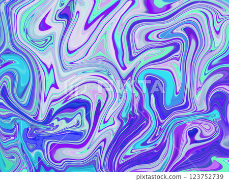 大理石花紋背景素材-藍色 123752739