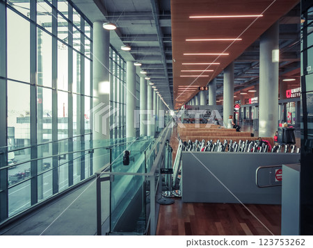 Dalaman, Turkiye - June 19, 2024. Dalaman Airport. 123753262