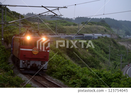 舊江差線臥舖特快ED7914號 濱名蘇號 舊江差線臥舖特快ED7914號 濱名蘇號 123754045