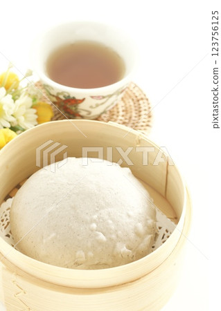 黑芝麻蒸包 123756125