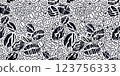 Abstract grunge pattern. Coffee graphic art beans 123756333