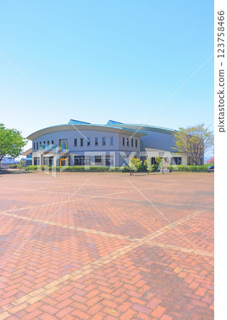 愛知縣蟹江町蟹江町圖書館風景 愛知縣蟹江町蟹江町圖書館風景 123758466