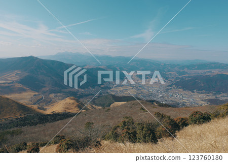 Scenery from Mount Yufu Scenery from Mount Yufu 123760180