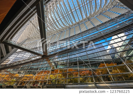 Modern Architectural Interior Featuring Grand Arched Windows, Yurakucho Dec 5 2024 Modern Architectural Interior Featuring Grand Arched Windows, Yurakucho Dec 5 2024 123760225