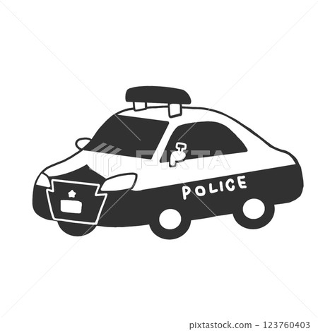 Police car 123760403