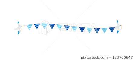 材料-鳥和花環 2025-6 123760647