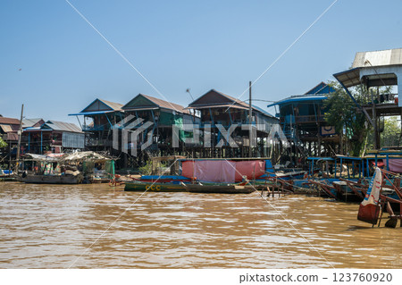 Cambodia Tonle Sap Lake 123760920