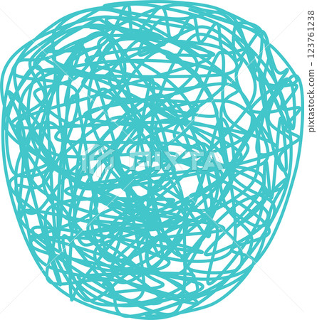 Graphic material illustration of a person suffering Graphic material illustration of a person suffering 123761238