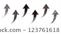 6 組箭頭設計向量曲線 123761618