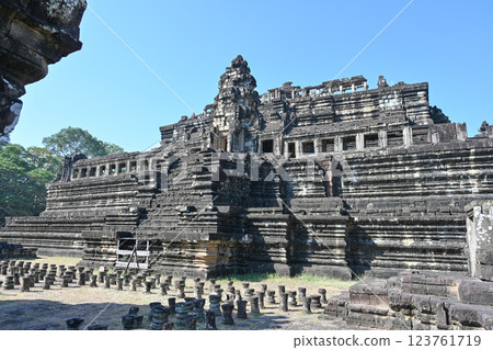 吳哥城巴方寺，吳哥遺址，柬埔寨 123761719