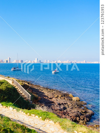 Tourist site Cape Palos in Spain 123761953