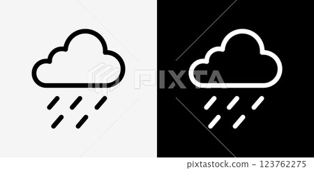 Cute weather illustration collection 123762275