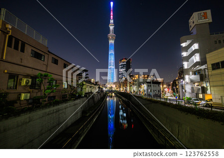 [東京] 東京晴空塔亮燈 123762558