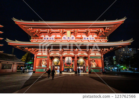 [東京] 淺草寺亮燈活動 123762566