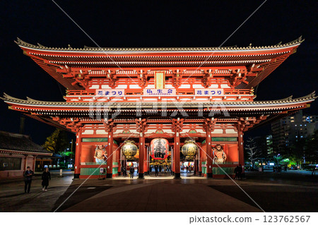 [東京] 淺草寺亮燈活動 123762567