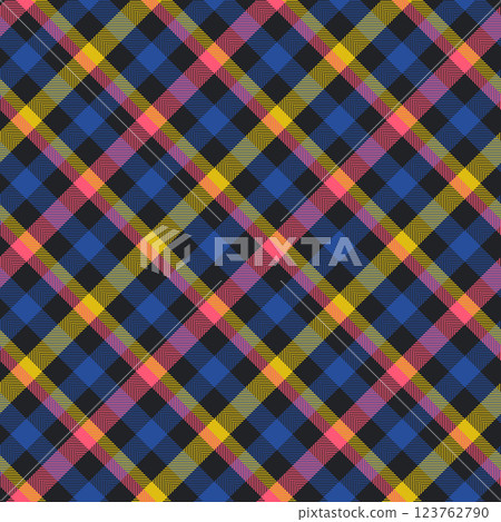 Check plaid seamless gingham pattern. Check plaid seamless gingham pattern. 123762790