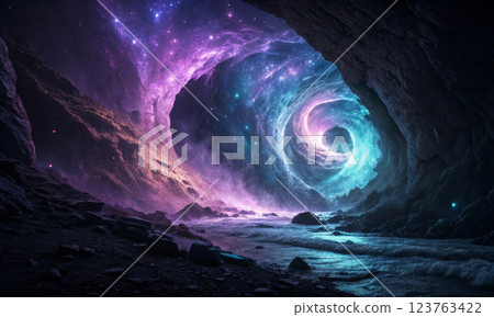 Lost Light: Architecture forms portals to another dimension, the desert 123763422