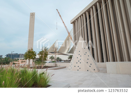 Abrahamic Family House in Abu Dhabi, UAE  123763532
