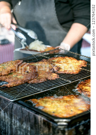 Street food festival Street food festival 123764182