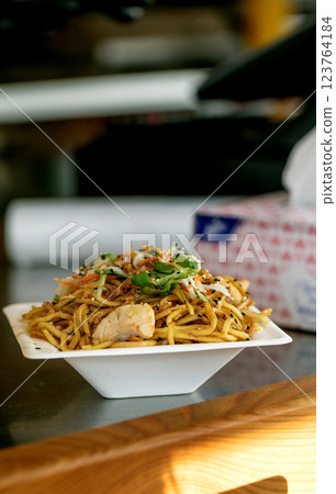 Street food festival asian food 123764184