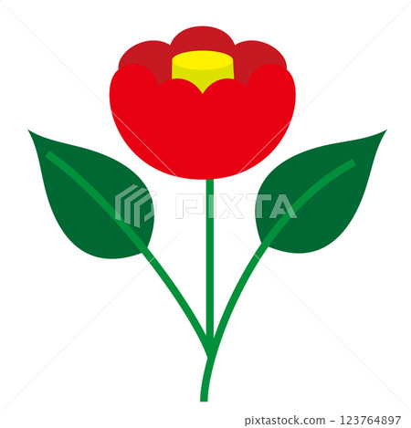 Camellia symbol 123764897