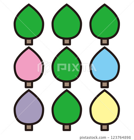 Forest symbol 123764898