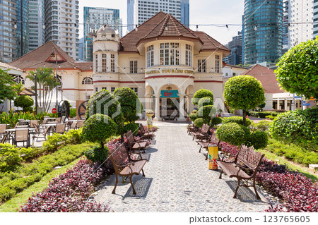 Located in a historic colonial building in Kuala Lumpur, Malaysia Tourism Centre MaTiC showcases local culture 123765605