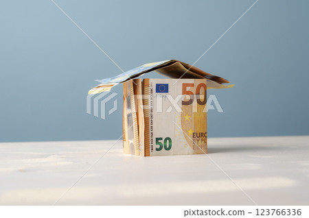 Conceptual image of real estate, mortgage, rent and home building Conceptual image of real estate, mortgage, rent and home building 123766336