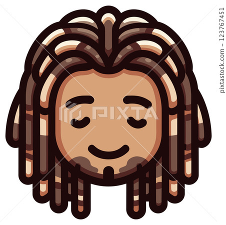 辮子男人的臉 123767451